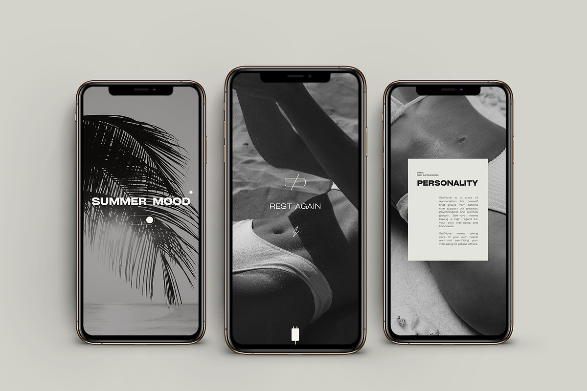 Aesthetic Instagram Templates VIII, a Social Media Template by Instprofi | Studio Estimo (Photo 8 of 8)