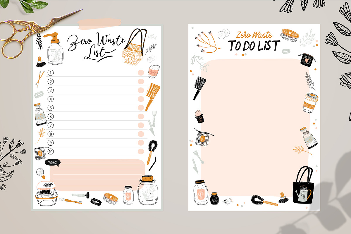 BUNDLE STATIONERY planners calendars, an Object Graphic by Ruslana Lubenets (Photo 35 of 96)