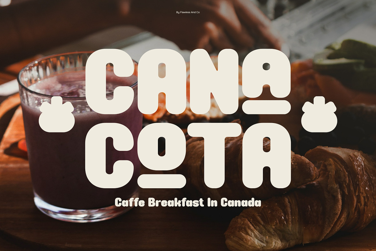 Naria - Retro Bold Display Font, a Sans Serif Font by Flawless And Co (Photo 2 of 10)