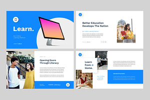 LEARN - Education Keynote Template