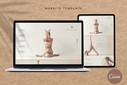 Yoga Website Template, a Websites & App Template by Prodesign (Thumbnail 2 of 5)