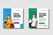 Educational Journey Social Media, a Social Media Template by MightyDesign (Thumbnail 2 of 7)