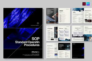Standard Procedures Brochure Templat, a Brochure Template by BrandPacks