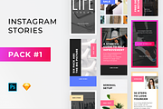 Instagram Stories #1, a Social Media Template by Evgen Kuhto (Thumbnail 1 of 6)