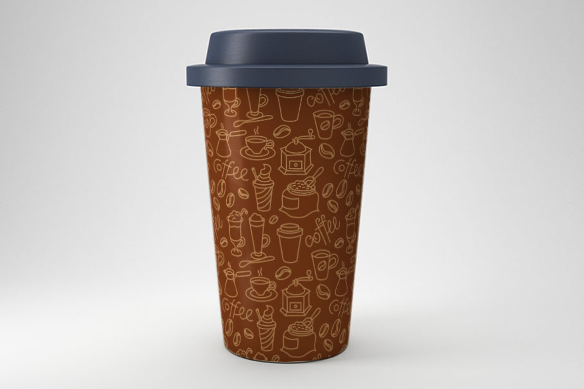 Coffee Patterns set, a Pattern Graphic by Oleg Tokarev Art (Photo 4 of 5)