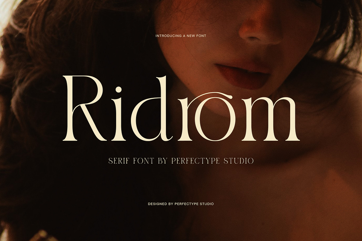 Ridrom Elegant Serif Font, a Serif Font by Graphicxell (Photo 1 of 8)