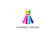 Elegance Threads Colorful, a Branding & Logo Template by Logocreative (Thumbnail 1 of 2)