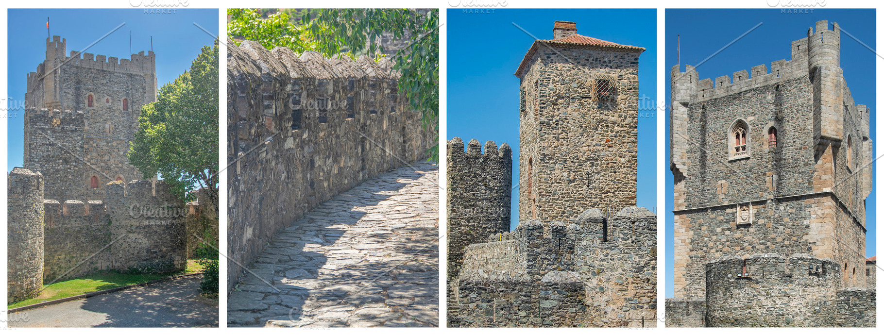 Barganca castle photo collage, an Architecture Photo by DanFLCreativo