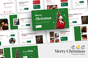 Merry Christmas - Google Slides, a Presentation Template by Iqsiart Studio (Thumbnail 1 of 3)
