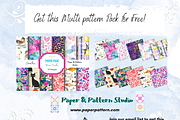Preppy Tropical Postcard Print, a Pattern Graphic by Paper & Pattern Studio (Thumbnail 9 of 9)