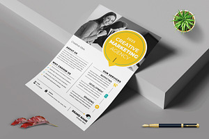 Business Flyer Template, a Flyer Template by MightyDesign