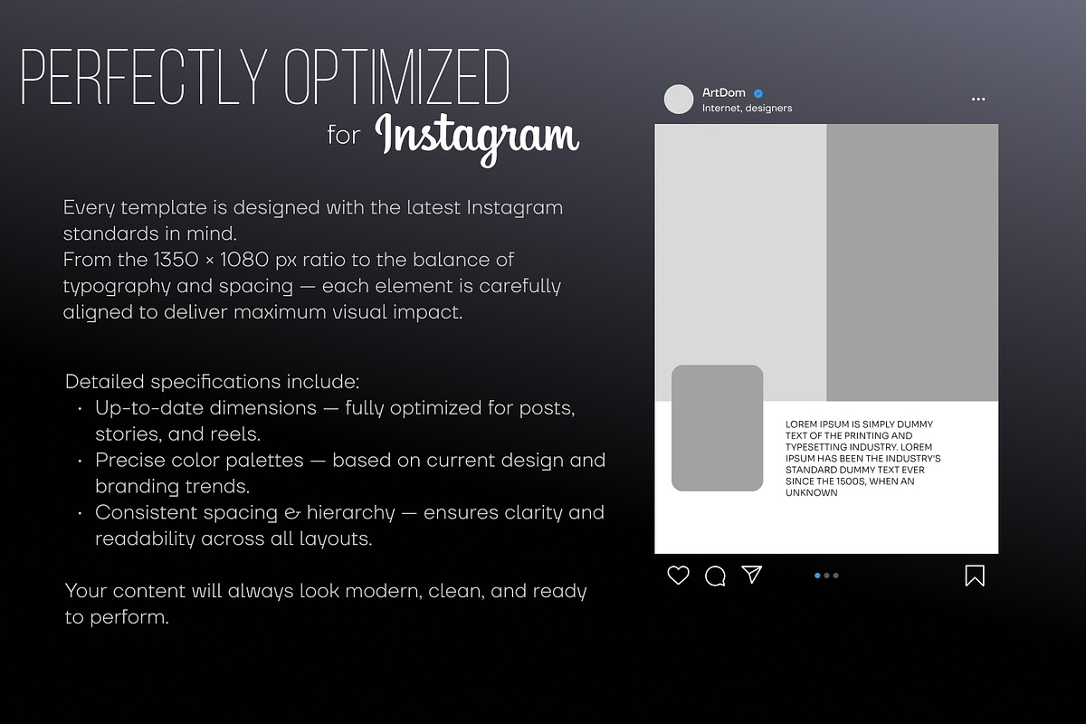 Beauty & Nail Instagram Templates preview 3