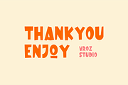 KORALOKA -Handmade Dispaly Font, a Sans Serif Font by Vroz Studio (Thumbnail 6 of 6)