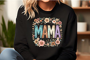 Watercolor Mama Clipart, an Illustration by DreamCafeArt (Thumbnail 2 of 7)
