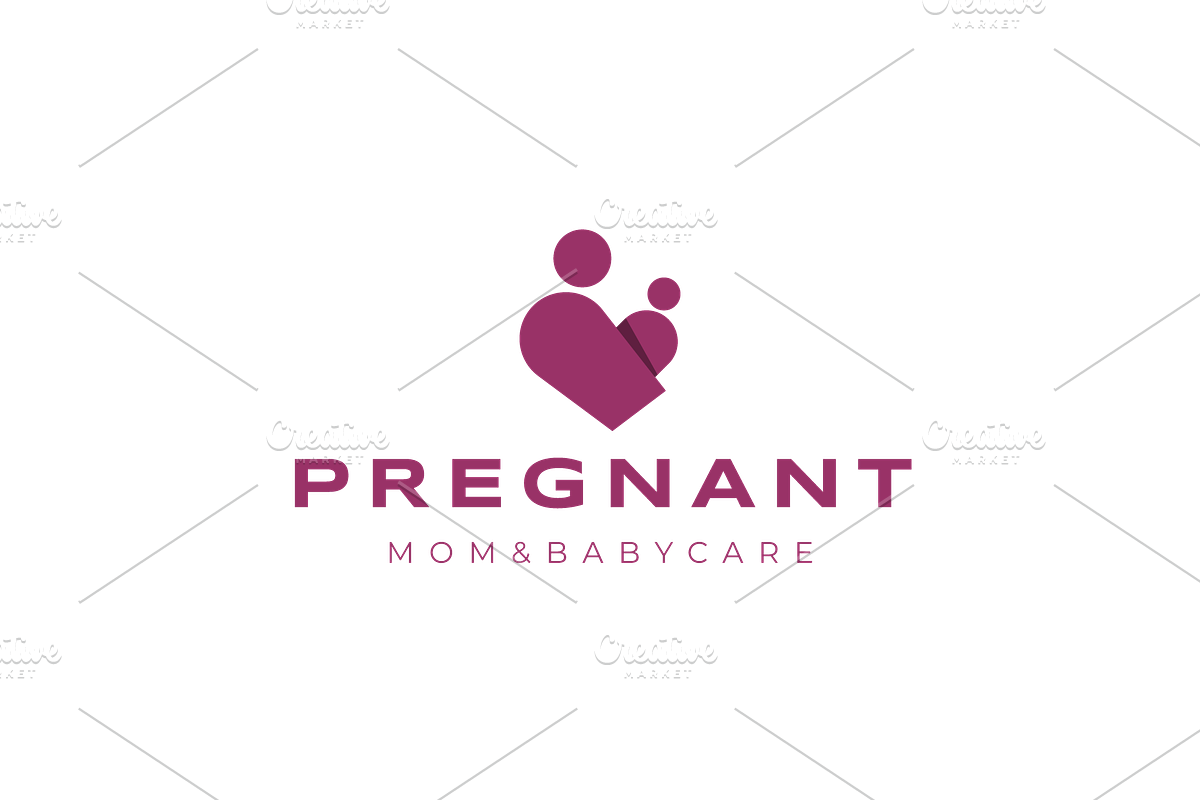 Pregnant icon template illustration, a Branding & Logo Template by Dyn Studio (Photo 2 of 2)