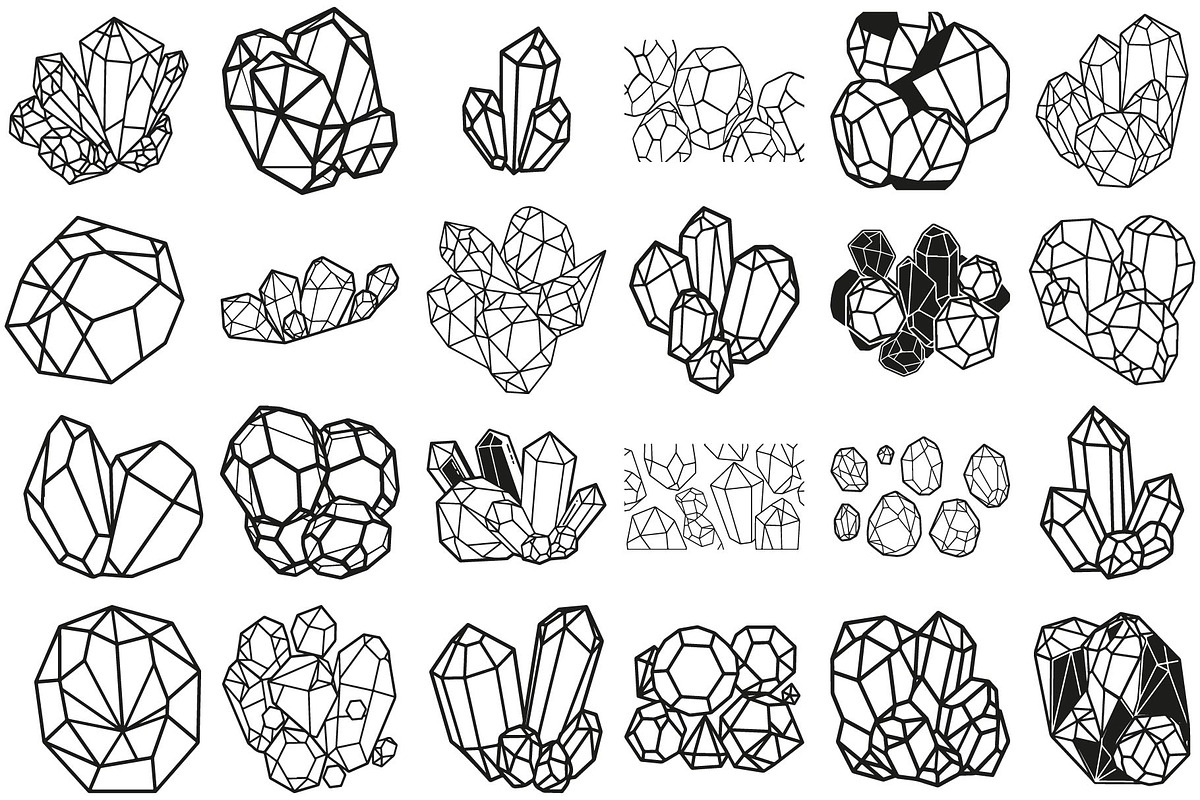 Beautiful crystal and gemstone, an Illustration by Amazin_art (Photo 1 of 25)