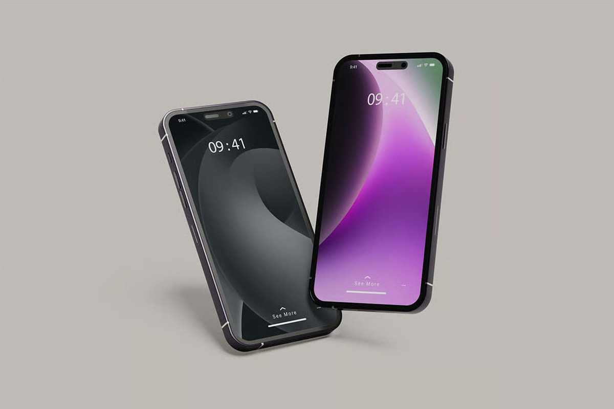 iPhone 14 Pro Max Mockup, an iPhone Mockup by zpackcreative (Photo 5 of 7)