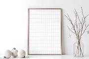 Wall Poster Frame Mockup, an Advertising Mockup by graphypix (Thumbnail 4 of 4)