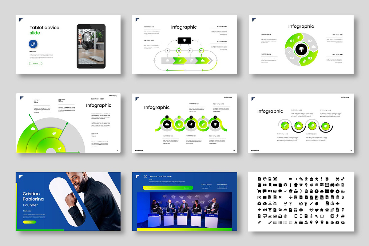 Matamu - Business Google Slide Templ, a Presentation Template by Dens Creative Studio (Photo 5 of 6)