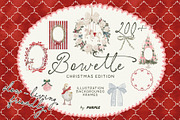 Bowette: Christmas Frames & Papers, an Object Graphic by Purple (Thumbnail 1 of 13)