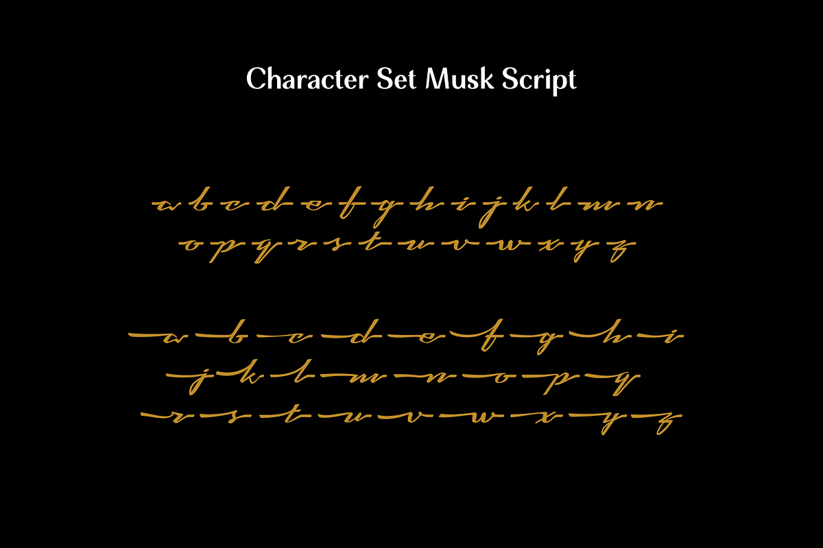 Musk Elegant Font Duo, a Sans Serif Font by Eko Bimantara (Photo 11 of 11)