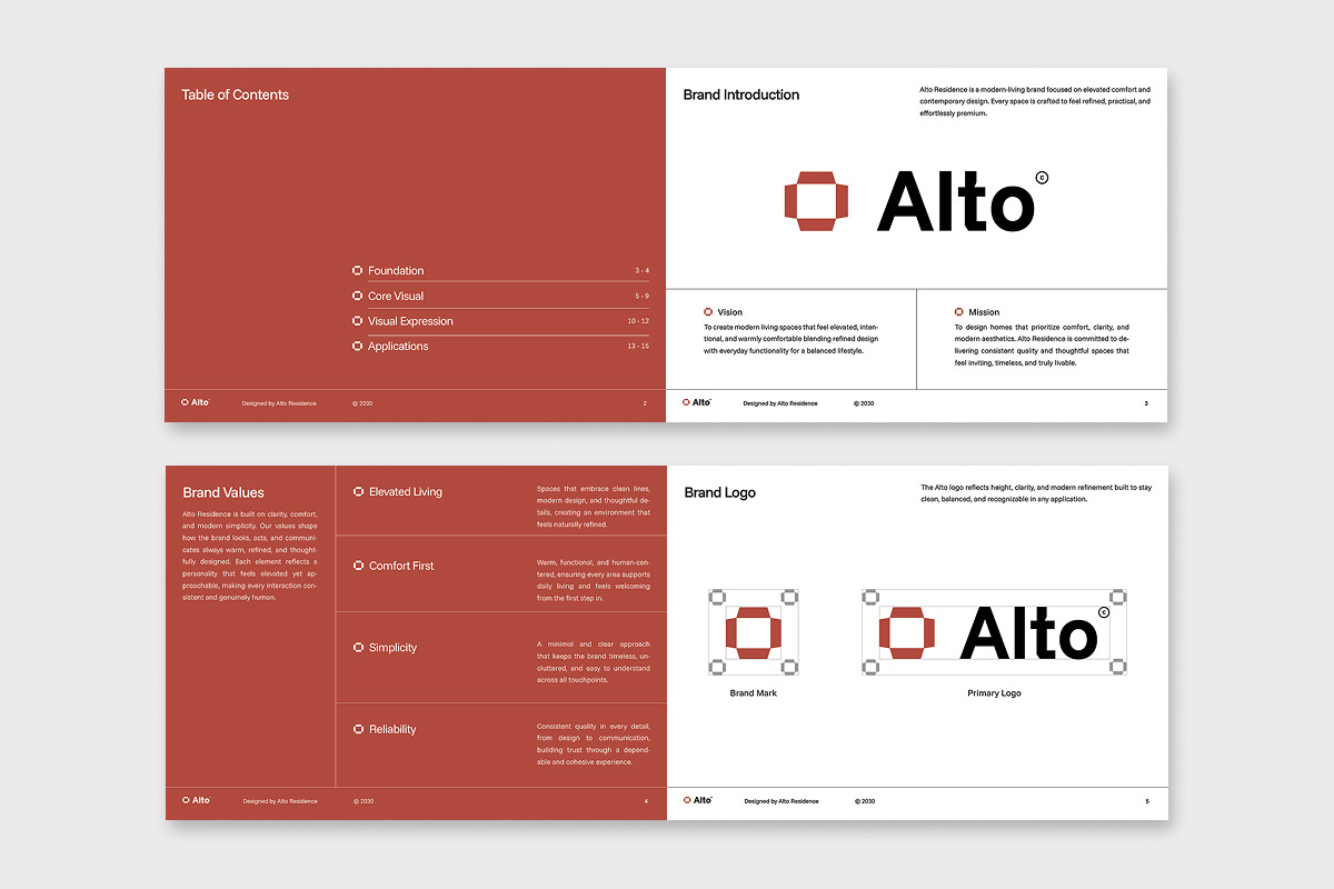 Urban Minimalist Real Estate Guide, a Branding & Logo Template by twinstd (Photo 4 of 6)
