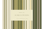 Fall Ticking Stripe & Plaid Patterns, a Pattern Graphic by NatalieArtsDenysenko (Thumbnail 1 of 10)