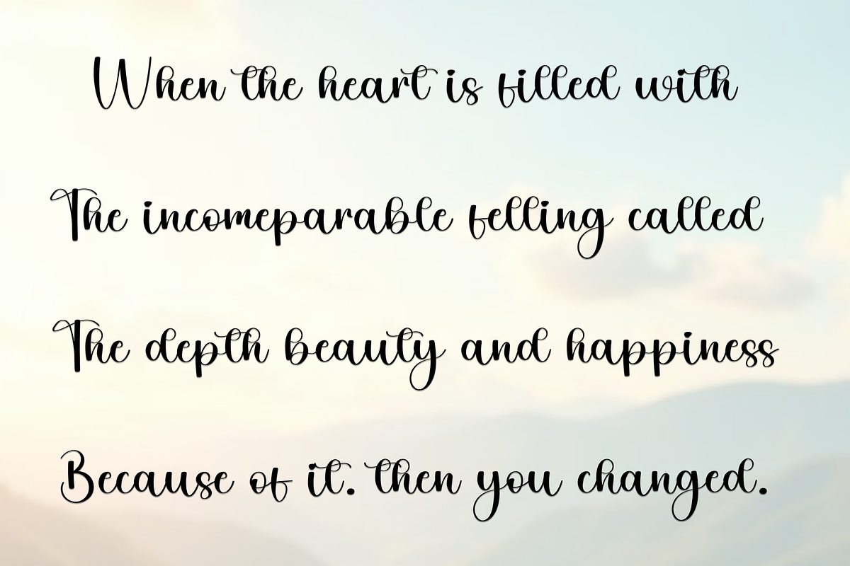 Babylove, a Font by InermediaSTUDIO (Photo 7 of 7)