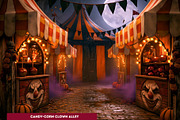 Hallowmere Halloween Backgrounds, a Seasonal Illustration by ThatsDesignArt (Thumbnail 8 of 16)