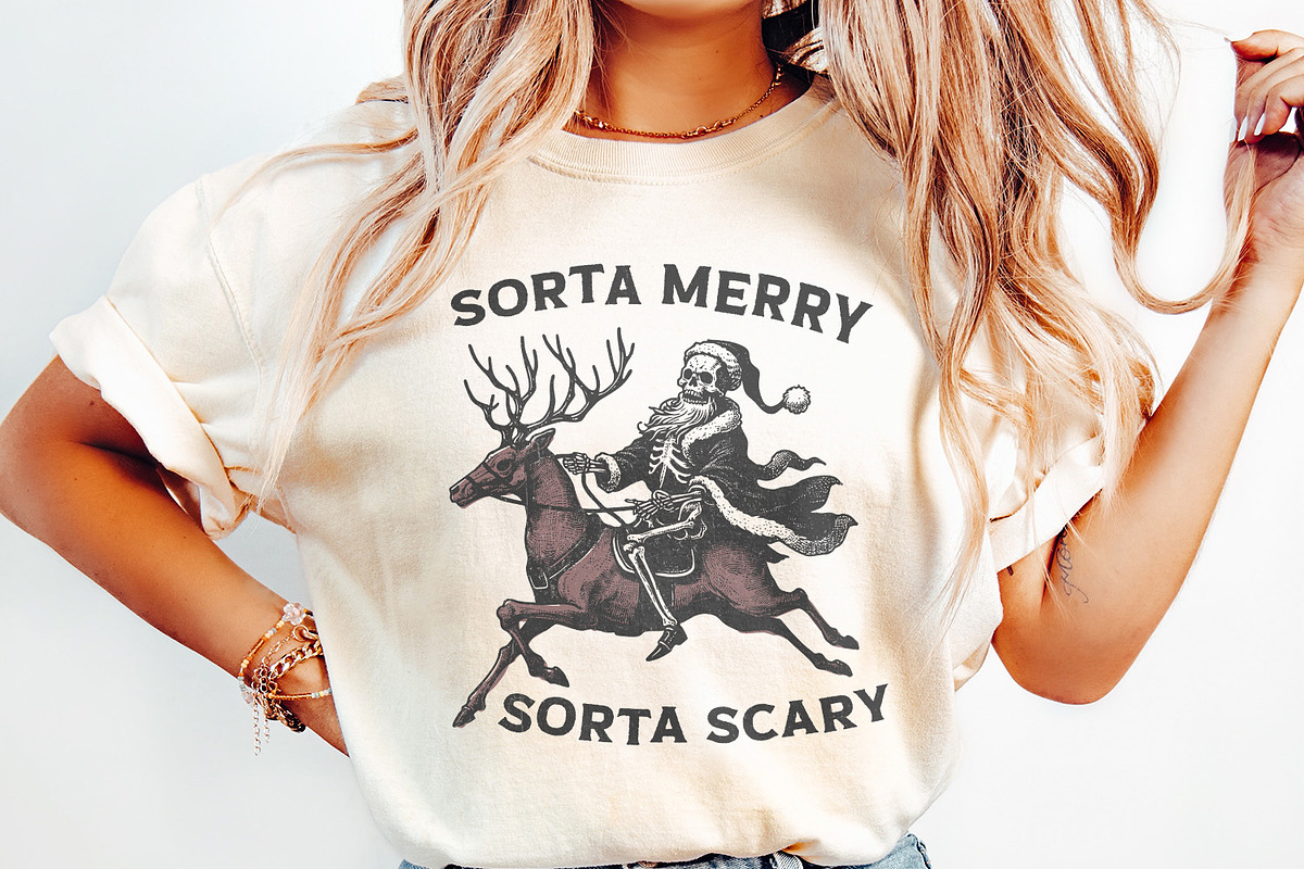 Sorta Merry Sorta Scary PNG, an Illustration by SharpMarketplace