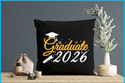 Class Of 2026 Graduate Graduation, a Graphic by Creativeusart (Thumbnail 4 of 4)