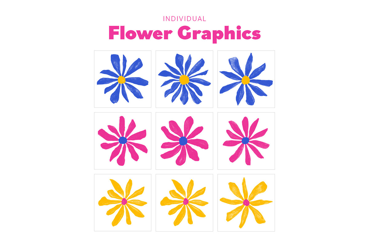 Petal Parade Retro Daisy Pattern, a Pattern Graphic by Annie Tyndall Creative (Photo 9 of 12)