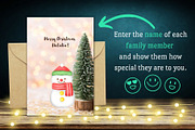 Christmas Card Templates Canva Set, a Card Template by Ellis Art (Thumbnail 2 of 5)