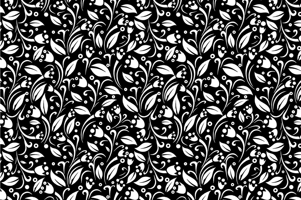 12 floral seamless patterns, a Pattern Graphic by mnke art studio (Photo 2 of 5)
