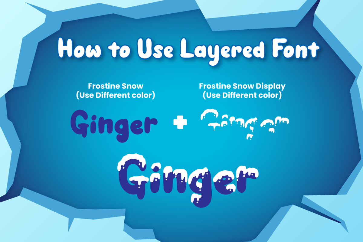 Frostine Snow - Christmas Font, a Font by Attype (Photo 7 of 7)