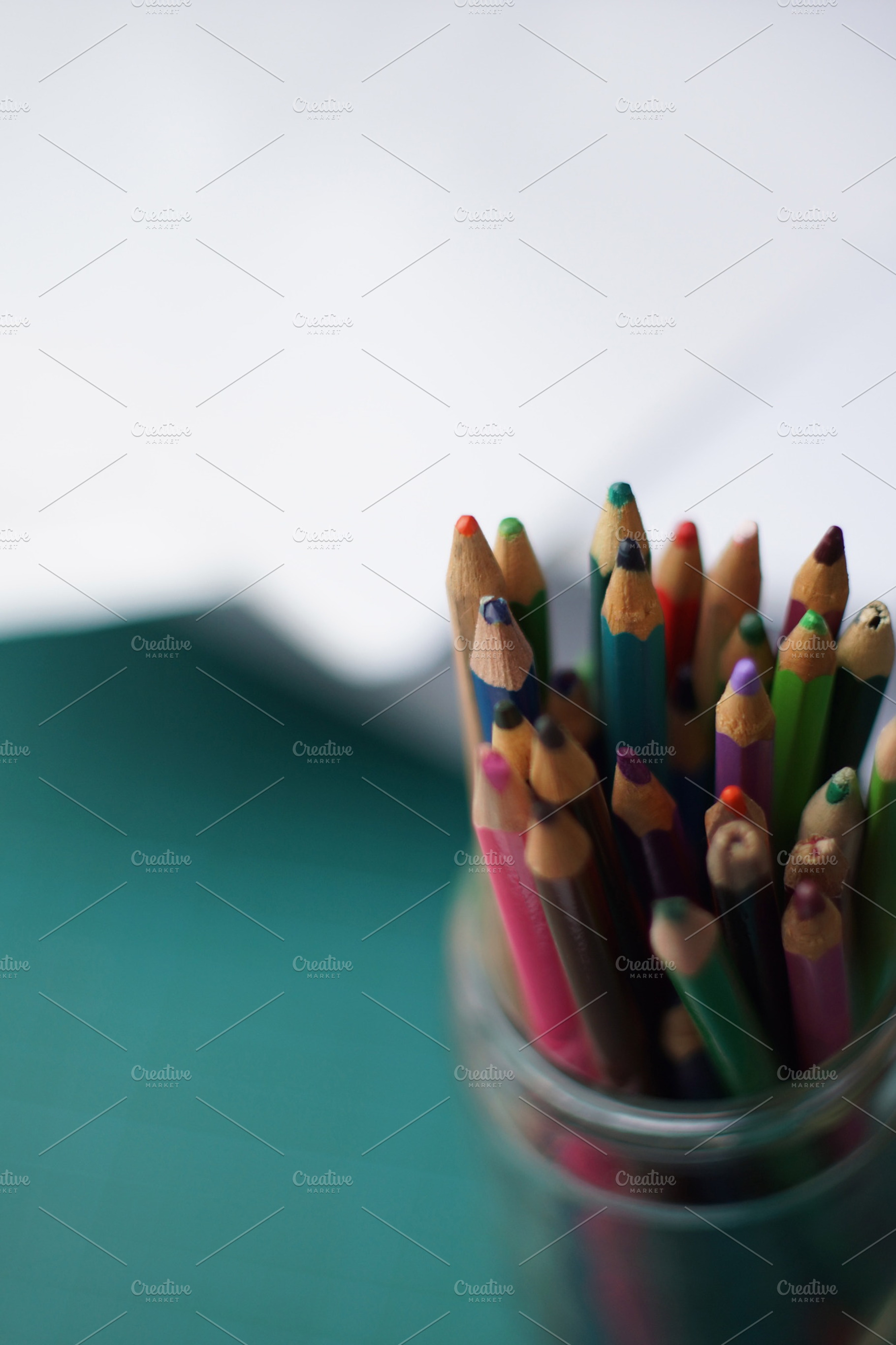 Color Pencils Featuring Art Creativity And Analog