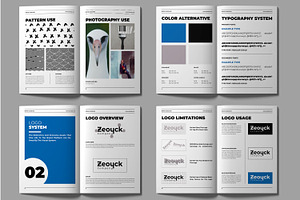 Fashion Brand Guideline Design