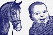 Procreate Ballpoint Pens Set, a Brush Add-On by Brush Moment (Thumbnail 9 of 13)