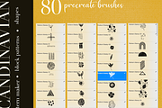 Scandinavian Brushes for Procreate, a Brush Add-On by OkayAnnie Designs (Thumbnail 15 of 16)