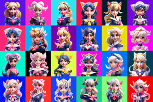 125 Animoji - Sailor Moon