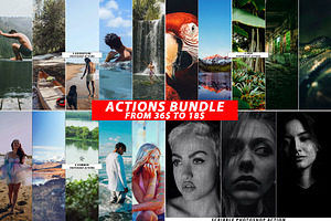 Photoshop Actions Bundle