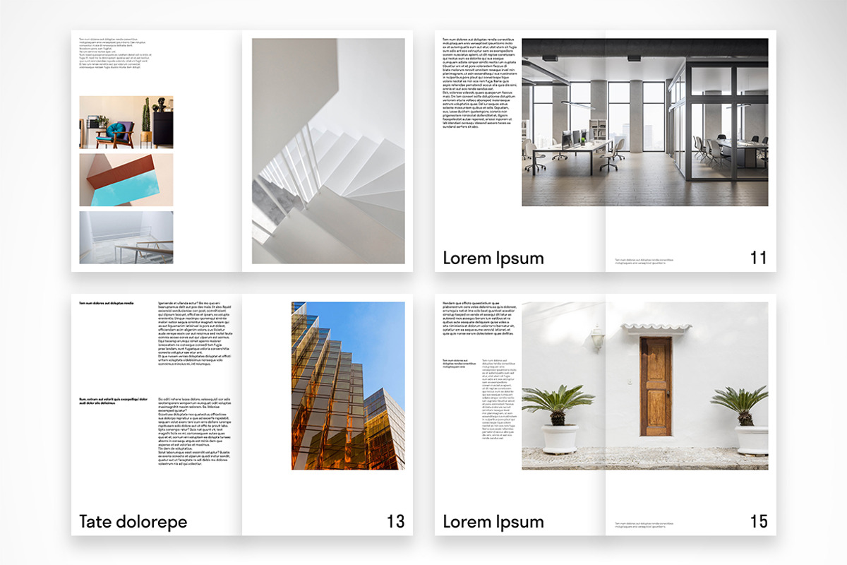 Contemporary Editorial Typografia preview 2