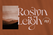 Roslyn Leigh - Display Serif, a Serif Font by 1871 Project (Thumbnail 1 of 17)