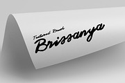Brissanya - Textured Brush Font, a Handwritten Font by Dhabee (Thumbnail 9 of 12)