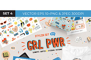 Girl Power Clipart & Quotes BUNDLE, a Graphic by Ruslana Lubenets (Thumbnail 46 of 53)