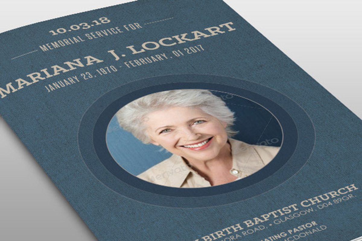 Remembrance Funeral Program Bundle, a Brochure Template by loswl (Photo 3 of 9)