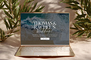 Beach Wedding Website Template, a Templates & Theme by JOA CREATIVE LAB (Thumbnail 2 of 8)