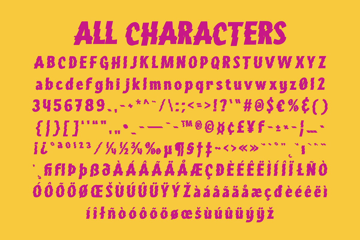 CS Nomic Rippled, a Sans Serif Font by Craft Supply Co. (Photo 8 of 8)
