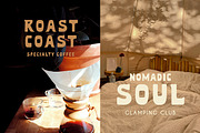 Solique Earthy Nomadic Logo Sans, a Sans Serif Font by Struvictory.art (Thumbnail 8 of 9)
