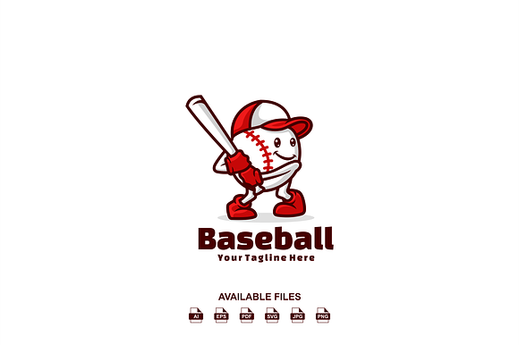 Baseball Logo preview 2